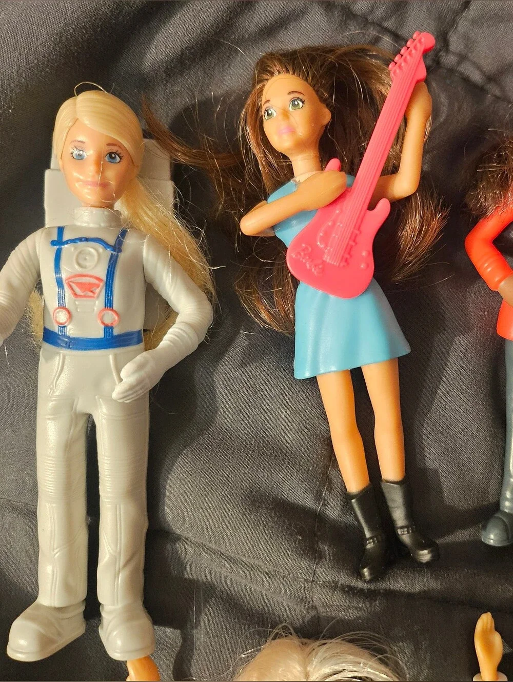 McDonald's Mattel Barbie Happy Meal Doll Toys Lot Of 5 Dolls 2019 Used